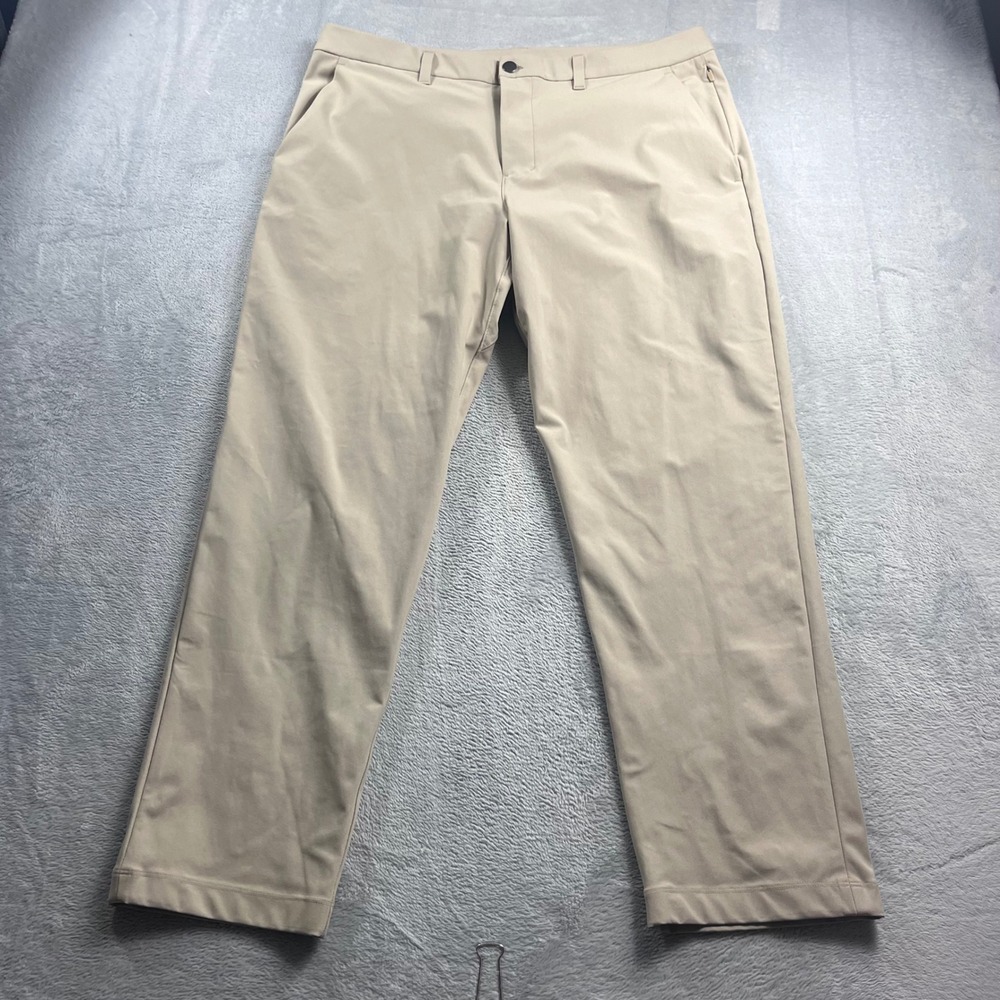 Lululemon Commission Pant Classic Khaki Tan 36 LM5AR2S.03 Mens Trousers